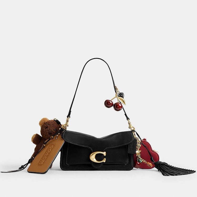 Coach Official Tabby Shoulder Bag 26 with Charm CDQ13 B4/M2 Brass