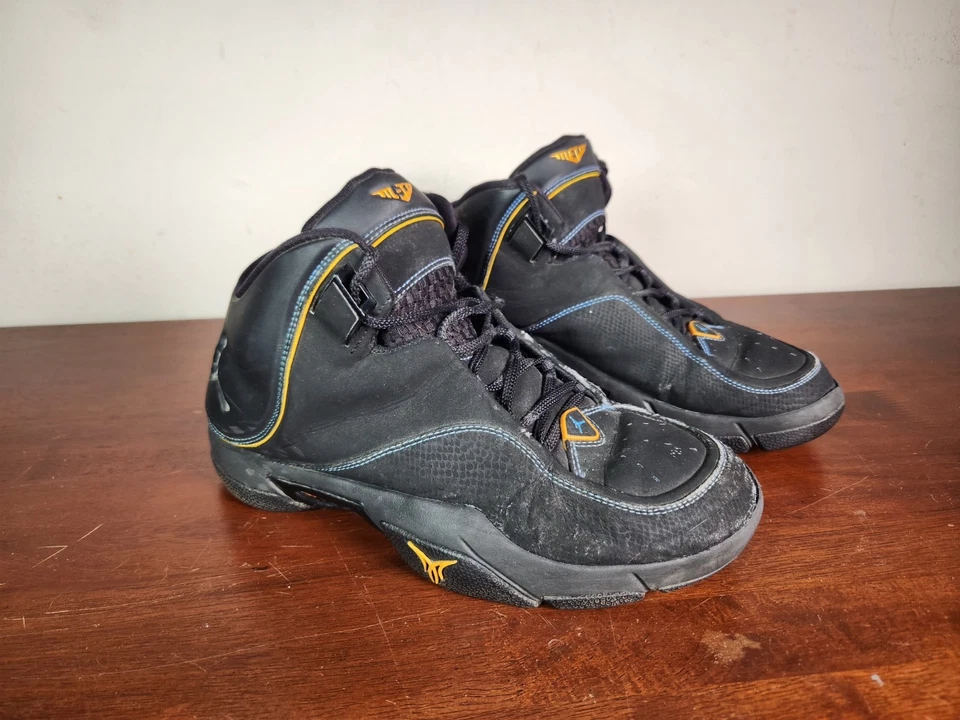 Jordan Melo M4 Black Air Mens Size 10 Carmelo Anthony Signature Logo 317154-001 - Image 2 of 4