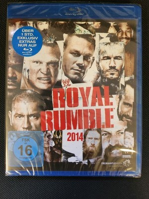 JOHN CENA/DANIEL BRYAN/CM PUNK/REY MYSTERIO/+ - ROYAL RUMBLE 2014  BLU-RAY NEU 