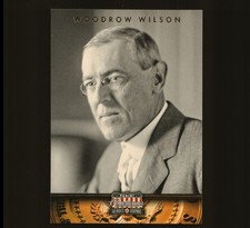 2012 Panini Americana Heroes & Legends #28 Woodrow Wilson