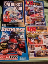 V8 BATHURST THE GREAT RACE LOT OF 4 MAGAZINES COVERING 1990,97,98,99