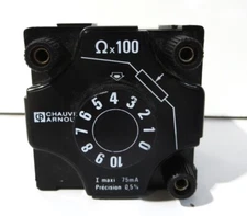 CHAUVIN ARNOUX 1002733 Resistance Decade 1 kOhm; 100 Ohm up to 1 kOhm 75 mA