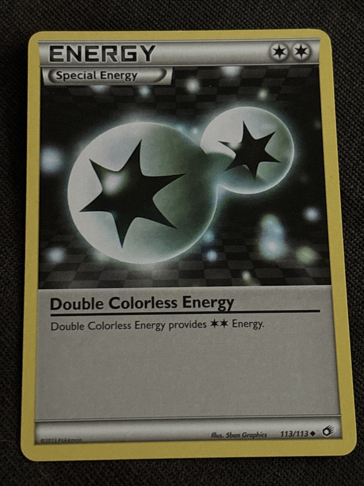 Pokémon Double Colorless Energy 113/113 Uncommon Legendary Treasures Regular LP