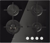 Whirlpool GOA6423NB Ebene Kochen 4 Feuer Gas 60CM Schwarz