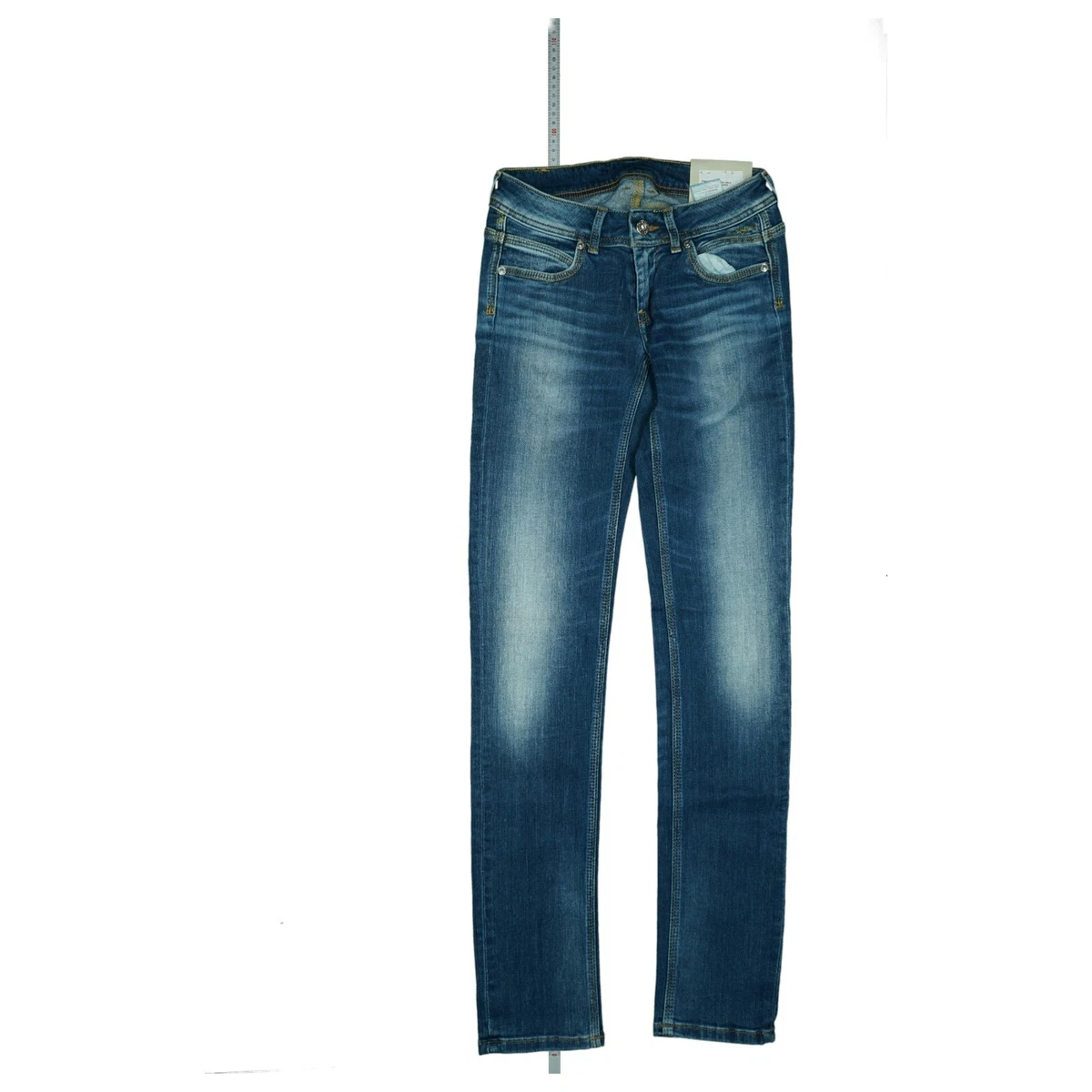 Pepe Jeans Ariel Ladies Stretch Slim Leg Low Waist Pants W24 L32
