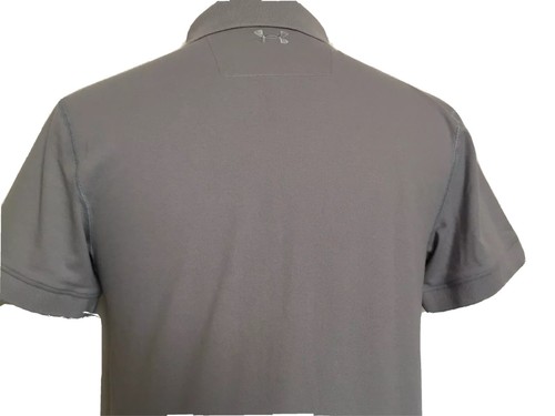 Camisa polo Under Armour para hombre pequeña S gris equipo para todas las estaciones - Imagen 6 de 9