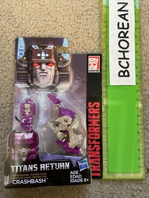 Transformers Titans Return Titan Master Crashbash Headmaster New