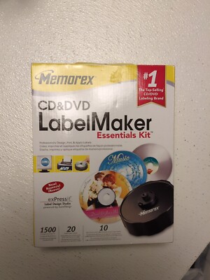 Memorex CD & DVD LabelMaker Essentials Kit | eBay