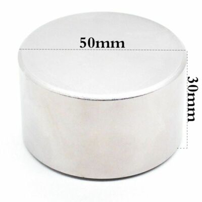 Neodymium Magnet 50x30 N52 Super Strong Round Magnet Rare Earth 50*30 mm