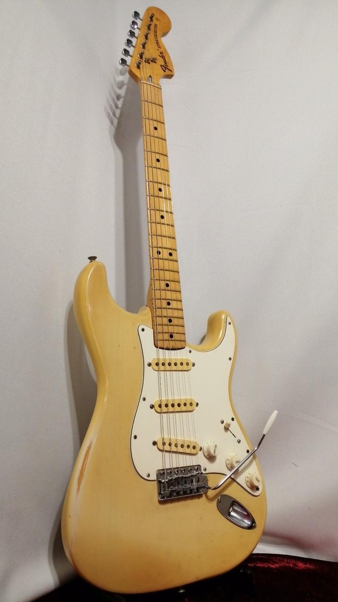 FENDER USA 1974 Stratocaster Blonde w/OHSC 4.14kg Used Electric