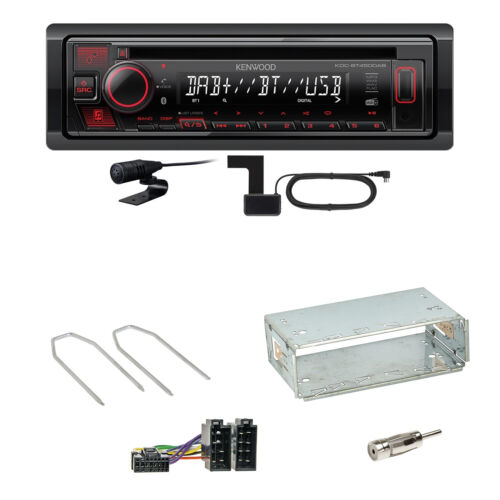 Kit de montage radio numérique Kenwood KDC-BT450DAB Bluetooth pour Dacia Duster jusqu'en 2012 - Photo 1/1