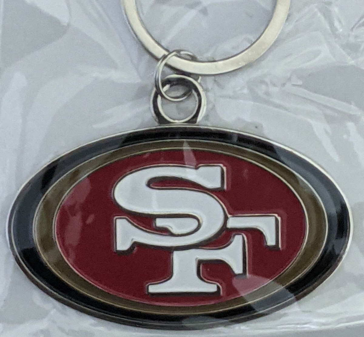 San Francisco 49ers Key Chain Ring Team Logo 2.5 inch | eBay