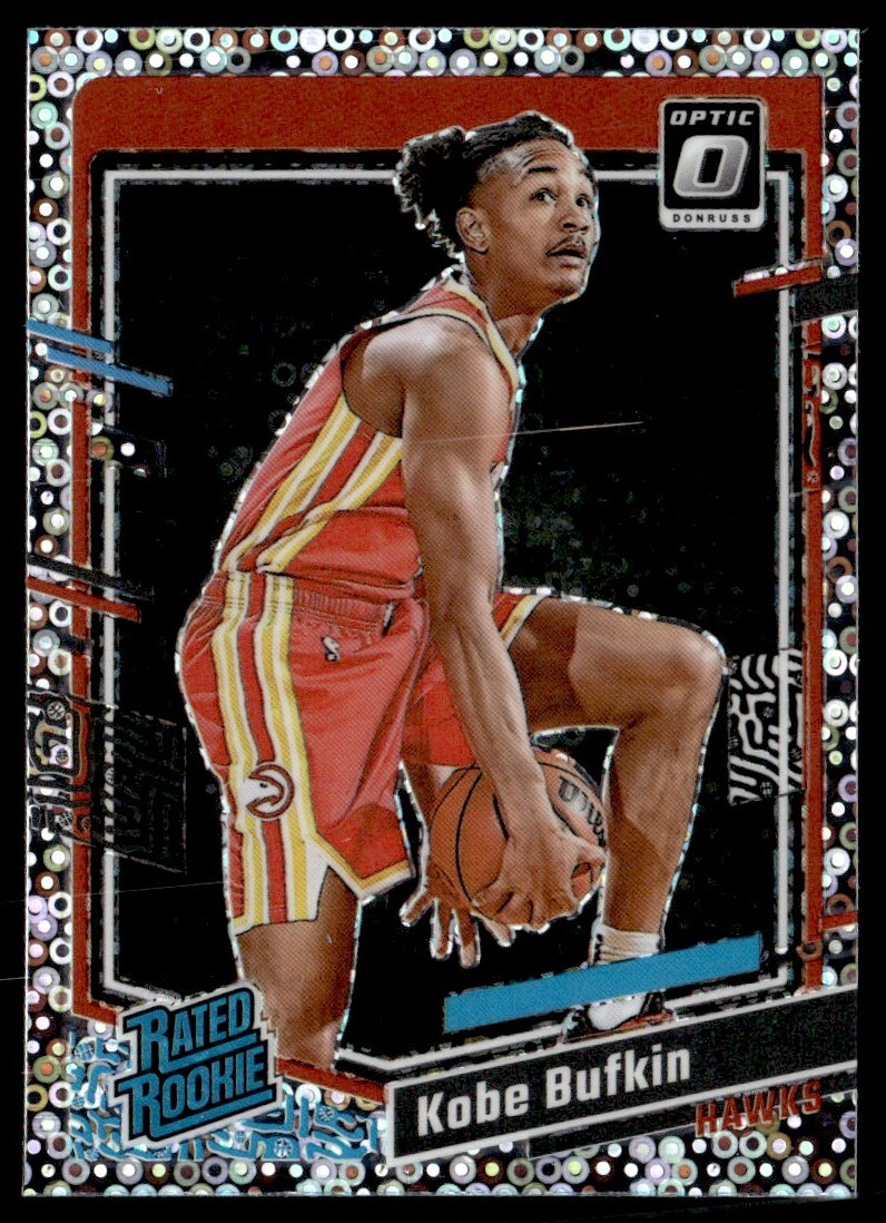 2023-24 Donruss Optic Rated Rookie Fast Break Kobe Bufkin #220 BG6