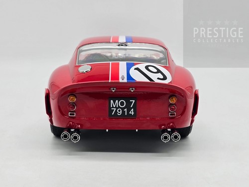 KK-Scale 1962 Ferrari 250 GTO 24hr LeMans #19 Rosso Red LARGE 1:12 - New - Picture 9 of 14