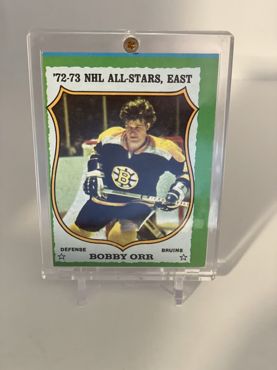 Bobby Orr Boston Bruins 72-73 NHL ALL-STAR, EAST #150 | eBay