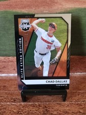 2021 Panini Elite Extra Edition Chad Dallas #121 Prospect #'d /999 