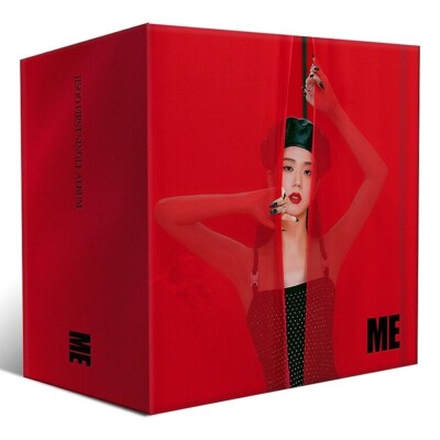 BLACKPINK JISOO ME FIRST SINGLE KIT ALBUM/Kit+25Photo Card+Lyrics+Stand+PreOrder