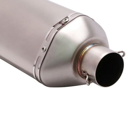 Exhaust Muffler Pipe Motorcycle Slip-on 51mm Silencer Tube Fits For - Picture 4 of 6