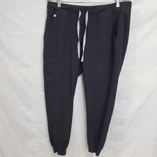 Figs Women's Zamora Jogger Scrub Pants Size Xl Black