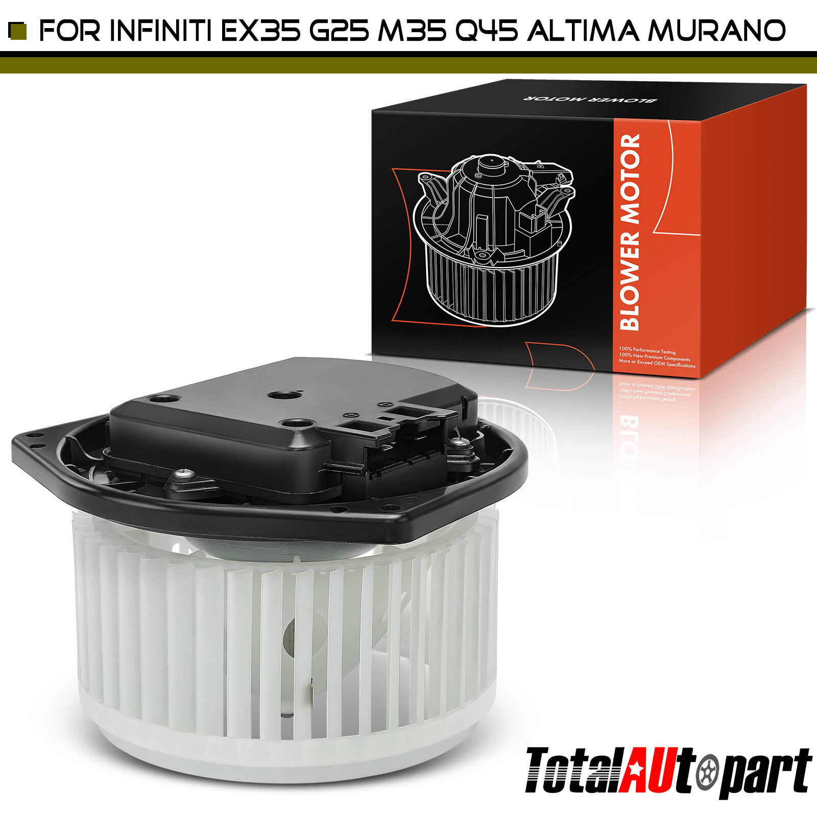 HVAC Heater Blower Motor for Nissan Altima Maxima Murano Infiniti QX60