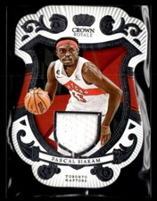 2023-24 Crown Royale Pascal Siakam Coat Of Arms Game Jersey