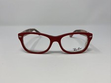 Ray Ban KIDS Eyeglasses Frame RB1528 3804 48-16-130 Red Full Rim WF72