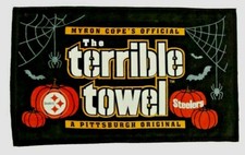 Pittsburgh Steelers Halloween Glow In The Dark Terrible Towel