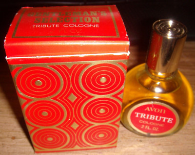 NEW Vintage Avon  GENTLEMAN'S SELECTION TRIBUTE COLOGNE 2 OZ FULL