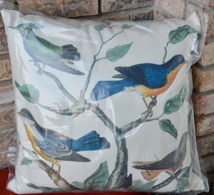 Nwt Pottery Barn Outdoor Bird Tree Pillow Ebay