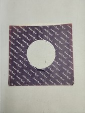 45 RPM 7" RECORD SLEEVES CO. SLEEVE 1 PACK SEE PHOTOS - Sunbird SLV121 