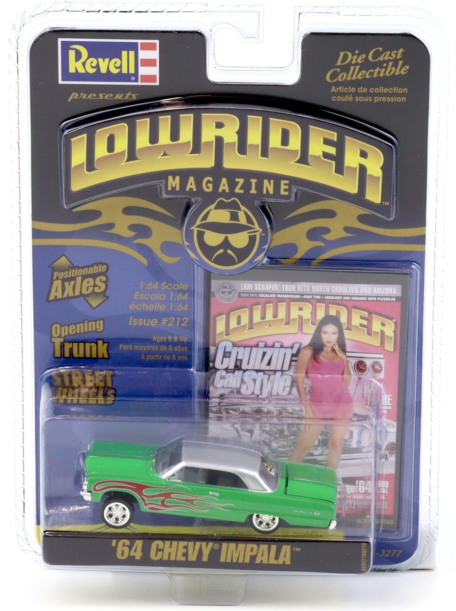 1:64 Revell Lowrider 1964 Chevrolet Impala green #212 Cruizin Cali