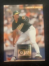 MARK ACRE /2000 DONRUSS GOLD PRESS PROOF OAKLAND A'S ATHLETICS #181 1996 96