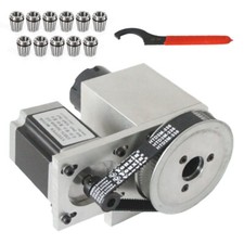 4th Axis CNC Collet Chuck Engraving Machine ER32 Router Rotational Rotary Axis