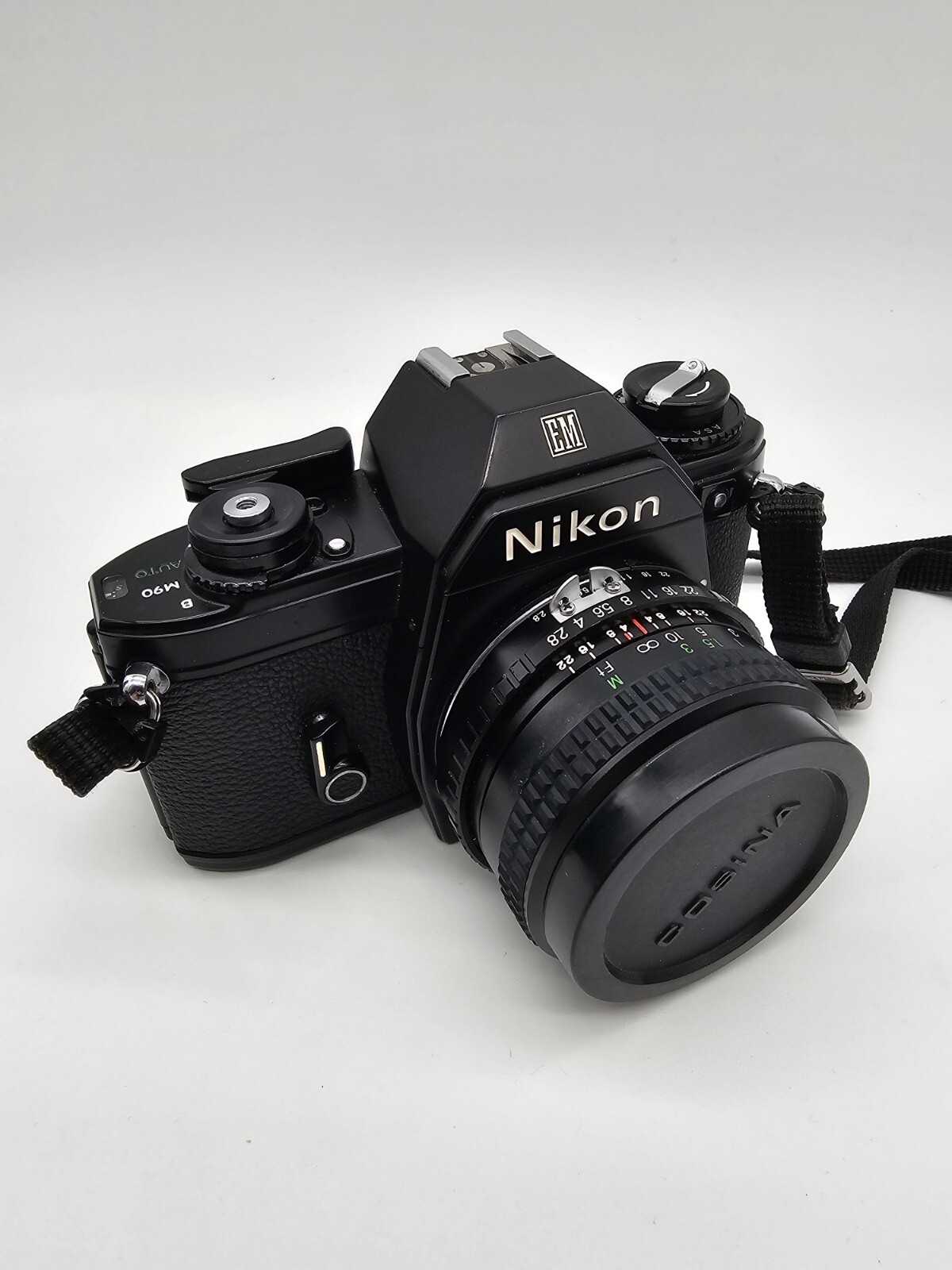 Nikon EM SLR 35mm Film Camera Bundle 3 Lenses 50mm 28mm Kiron 2870mm Macro eBay