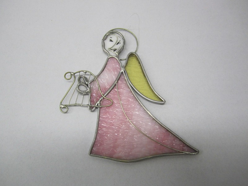 Sun Catcher Angel Pink