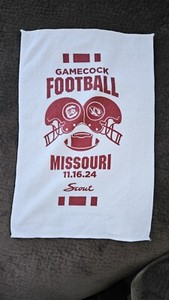USC Gamecocks Football Vs. Missouri 11.16.24 Towel University Of South Carolina 