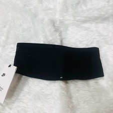 Nike Tech Fleece Headband Black Tonal Logo Athletic Ear Warmer NWT