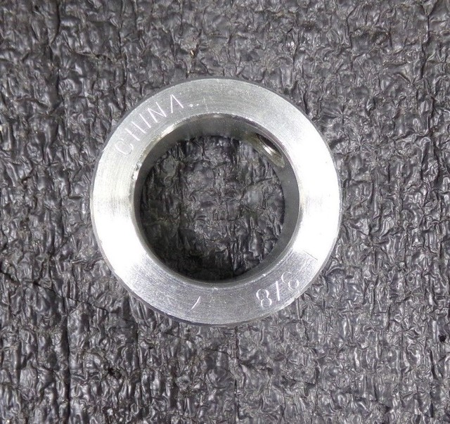 Dayton Zinc Plated Steel Shaft Collar, Set Screw, Standard, 13/8" Bore