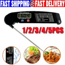 Instant Read Digital Meat Thermometer BBQ Grill Smoker For Kitchen Food Cooking