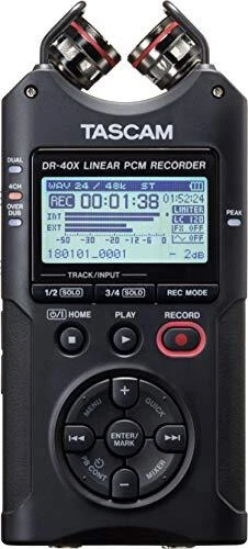 DR-40X 4 Track Digital Audio Recorder TASCAM - Image 4 of 4