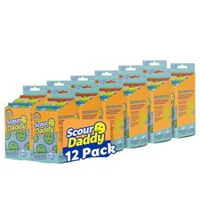 Scrub Daddy Scour Scouring Pad - Non 3 Count Pack of 12 , Multicolor