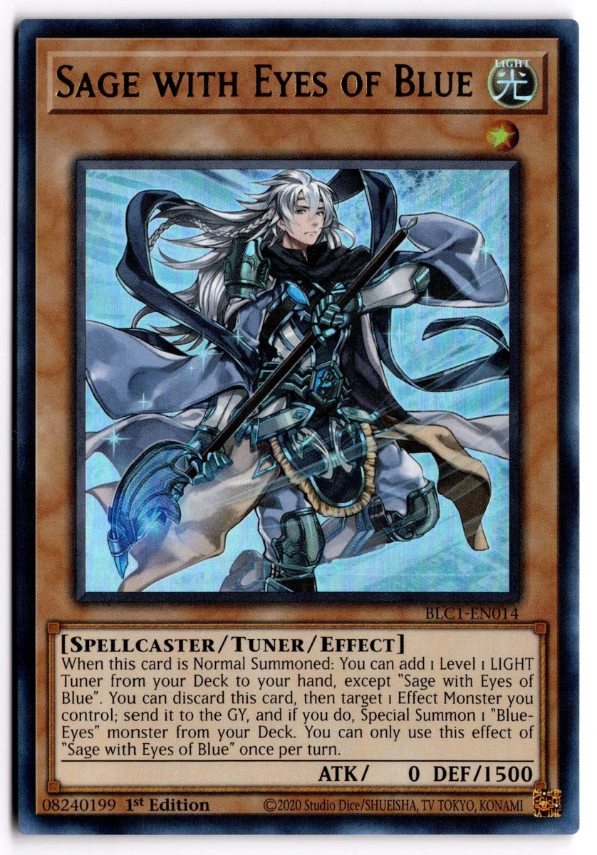 Sage with Eyes of Blue BLC1-EN014 Battles of Legend: Chapter 1 for