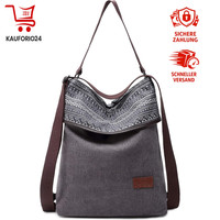 Schultertasche Rucksack Groß Vintage Damen Anti-Diebstahl Hobo FüR Alltag BüRo