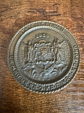 1959 State Of Hawaii Bronze Medallion