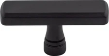 Top Knobs TK852BLK Kingsbridge Knob 2 3/8" Flat Black