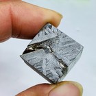 Aletai Iron Meteorite Cube Altay iron meteorite Cube etched pattern 62g60mm — photo 9