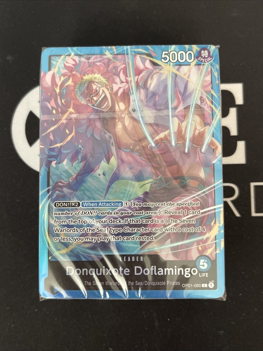 one piece tcg doflamingo deck OP01 Donquixote Doflamingo Custom Art main image 0