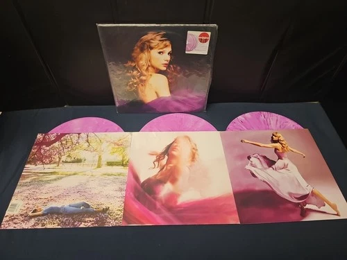 Taylor Swift Speak Now Taylors Version Lilac Marble Vinyl Target Exclusive 3LP