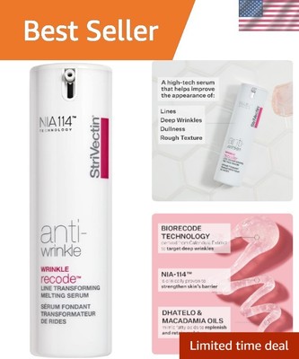 Firm Skin Solution: Anti-Wrinkle Serum with Ceramides - 1 Fl Oz, Age-Defying