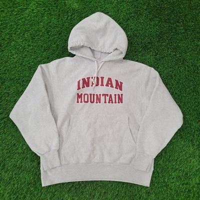 Vintage Y2K Indian Mountain Hoodie Large 25x26 Baggy Champion